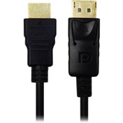 تصویر کابل DisPlay Port به HDMI وی نت ا V-net Displayport to HDMI cable V-net Displayport to HDMI cable