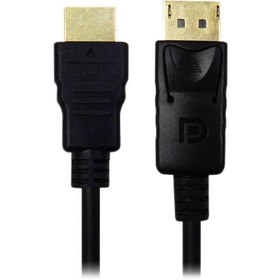 تصویر کابل DisPlay Port به HDMI وی نت ا V-net Displayport to HDMI cable V-net Displayport to HDMI cable