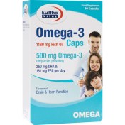 تصویر کپسول امگا 3 یوروویتال ۳۰ عددی ۵۰۰ میلی گرم 