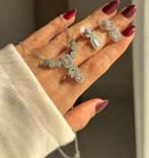 تصویر نیم ست جواهری 