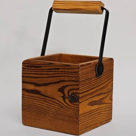 تصویر جا قاشقی چوبی 