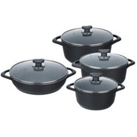 تصویر سرویس قابلمه فورته 10 پارچه مدل متئو گرانیت forte matthew granite 10 piece pot servise