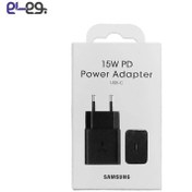 تصویر شارژر دیواری فست شارژ Samsung EP-T1510 2A PD 15W Type-C + کابل تایپ سی Samsung EP-T1510 2A PD 15W Fast Wall Charger With Type-C Cable