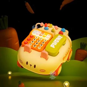 تصویر تلفن موزیکال خرگوش DC007 