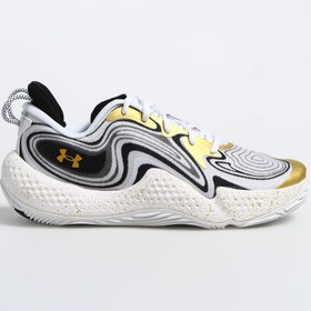 تصویر کفش بسکتبال، 45، سفید مردانه | آندر آرمور Under Armour 5003121985 