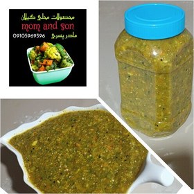 تصویر ترشی لیته بادمجون کبابی(نازخاتون) 1000گرمی خانگی 