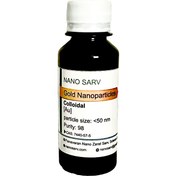 تصویر نانوذرات طلا (کلوئید) 