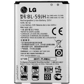 تصویر باتری اصلی گوشی ال جی LG Optimus M مدل LGIP-400N Battery LG Optimus M - LGIP-400N