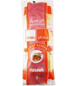 تصویر بسته 3 عددی نان همبرگر 300 گرمی سه نان 