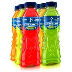 تصویر نوشیدنی ورزشی داینامین توت فرنگی باکس ۶ عددی 