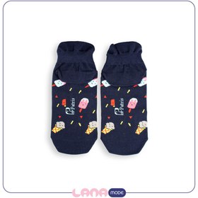 تصویر جوراب مچی نانو پاتریس Patris Socks طرح بستنی‌ 