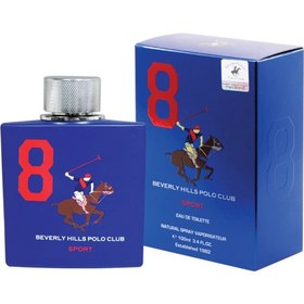 تصویر ادوتویلت مردانه بورلی هیلز پولو کلاب نامبرایت 100 میل Beverly Hills Polo Club Nembright Men's Eau de Toilette 100 ml