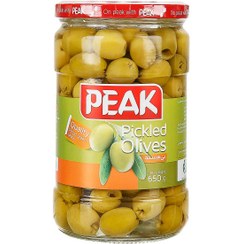 تصویر زیتون بدون هسته 650 گرمی پیک 