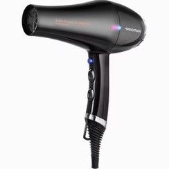 تصویر سشوار حرفه‌ای پرومکس مدل 2400T با باد سرد و متمرکزکننده 