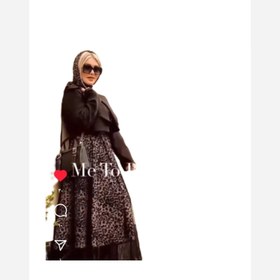 تصویر دامن پلنگی 