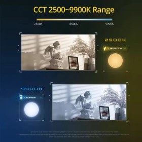 تصویر نور ال ای دی سیدانده Sidande MATRIX M 14 RGB video light 