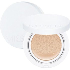 تصویر کوشن ضد آفتاب و آبرسان میشا سری مایک آپ مویست آپ - 21 Missha Magic Cushion Moist Up Spf50+/pa+++ 15g |