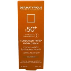 تصویر کرم ضدآفتاب رنگی هیدرا SPF50 درماتیپیک | Dermatypique Sunscreen SPF50 Tinted Hydra Cream 