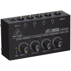 تصویر پری آمپ هدفون Behringer MicroAMP HA400 