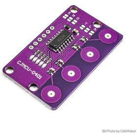 تصویر ماژول سنسور خازنی تاچ ( لمسی ) 4 تایی محصول CJMCU 