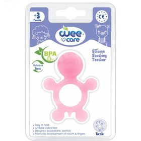 تصویر وي کر دندانگير تمام سيليکوني کد: T402 WEE CARE SILICON SOOTHING TEETHER CODE: T402