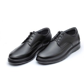 تصویر کفش چرم مدل آلدمو بندی 