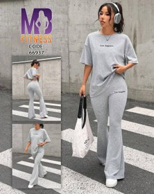 تصویر ست تیشرت و لگ دمپا 