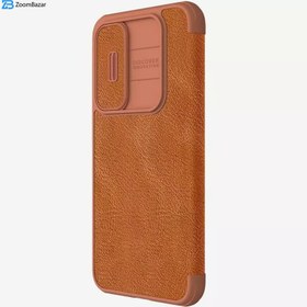 تصویر کیف چرمی نیلکین QIN Pro مناسب برای سامسونگ Galaxy A35 Samsung Galaxy A35 QIN Pro Leather Case