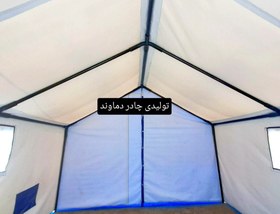 تصویر چادر اسکلتی عشایری کمپینگ کانتینری ترانزیتی ۳در۴ (۱۲متری) Tent