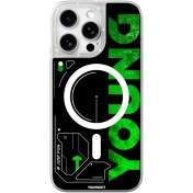 تصویر قاب یانگ کیت برای آیفون ۱۶ پرو مکس رنگ سبز 