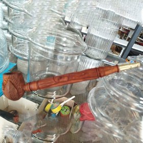 تصویر چپق منبت کاری 