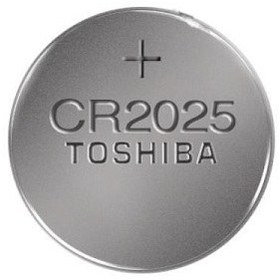 تصویر باتری سکه ای توشیبا مدل CR2025 بسته 5 عددی Toshiba CR2025 Lithium Battery Pack Of 5