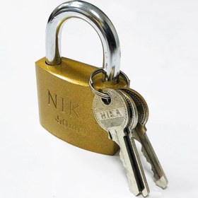 تصویر قفل آویز نیکا مدل 75 mm 