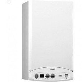 تصویر پکیج دیواری ایران رادیاتور مدل L42FF ظرفیت 42000 دو مبدل فن‌دار Iran radiator wall heating package L42FF