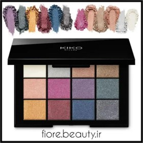 تصویر پالت سایه ۱۲ رنگ کیکو میلانو مدل اسمارت کالت Smart Cult Eyeshadow palette KIKO MILANO 