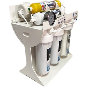 تصویر دستگاه تصفیه آب خانگی UltraPro X600 (شیربرداشت تک) + پک4عددی فیلتر(1.1.2.3) 