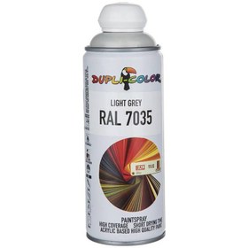 تصویر اسپری رنگ خاکستری روشن دوپلی کالر مدل RAL 7035 حجم 400 میلی لیتر ا Dupli Color RAL 7035 Light Grey Paint Spray 400ml Dupli Color RAL 7035 Light Grey Paint Spray 400ml