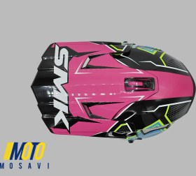 تصویر کلاه کاسکت کراسی SMK کد 101 