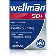 تصویر قرص ول من بالای 50 سال ویتابیوتیکس 30 عددی +Vitabiotics Wellman 50