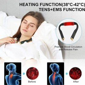 تصویر ماساژور گردن شیائومی TechLove ND107 Xiaomi TechLove ND107 neck massager