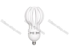 تصویر لامپ کم مصرف CFL لوتوس(لاله) 105 وات پارس شهاب 