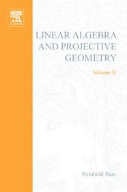 تصویر دانلود کتاب Linear algebra and projective geometry First Edition کتاب انگلیسی جبر خطی و هندسه فرافکنی First Edition