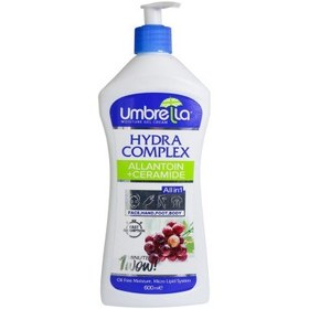 تصویر ژل کرم آبرسان پمپی انگور آمبرلا 600 میلی لیتر Umbrella Hydra Complex Red Grapes Gel Cream 600 ml