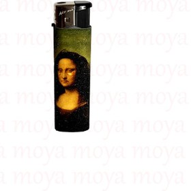 تصویر فندک کوچک طرح مونالیزا 