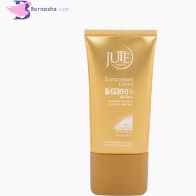 تصویر کرم ضد آفتاب +SPF50 انواع پوست بژ طبیعی ژوت 