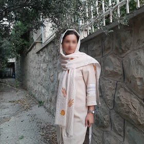 تصویر شال کرم 