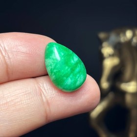 تصویر نگین سنگ جید معدنی کد 60569 