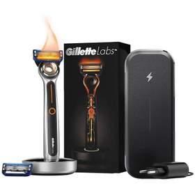 تصویر خودتراش ژیلت مدل Labs Heated Razor به همراه تیغ یدک 
