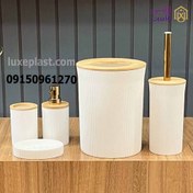 تصویر ست سرویس بهداشتی درب بامبو 2392