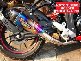 تصویر اکزوز قهرمانی 7 رنگ YOSHIMURA ALPHA 